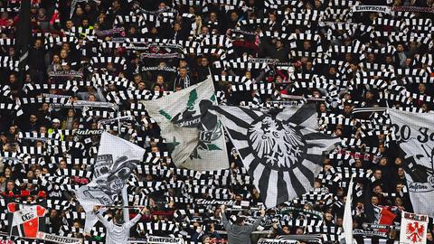 Eintracht-Fans im Stadion