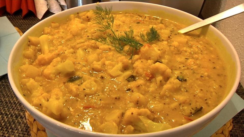 Blumenkohl-Kartoffel-Curry | hr-fernsehen.de | Hessen à la carte