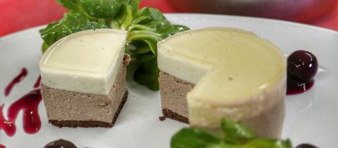 Dorheimer Gänselebermousse mit marinierten Kirschen und Schokolade