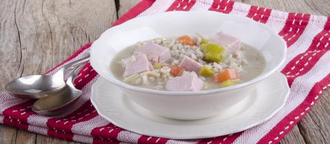 Perlgraupensuppe