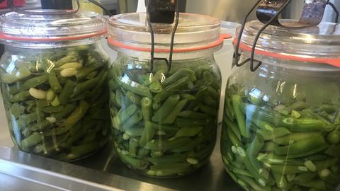 hac - Schnippelbohnen in Glas 