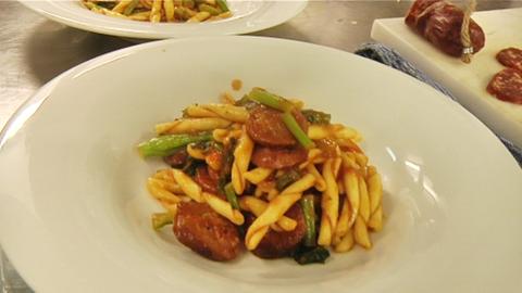 Maccheroni con Salsiccia