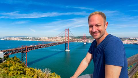 Tobi Kämmerer in Lissabon.