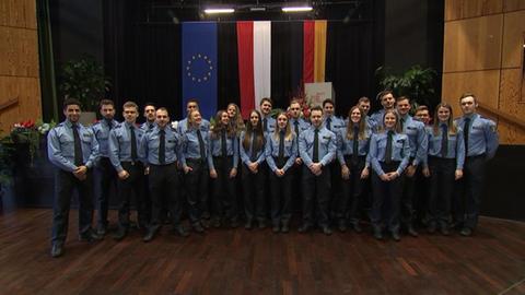 Studierende der Polizeistudium