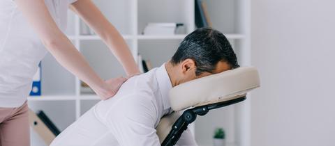 Massage im Büro