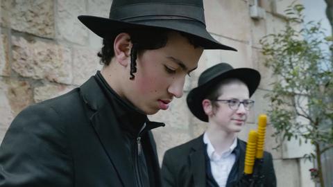 Zwei junge Juden