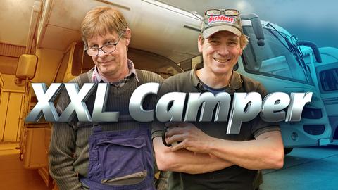 KFZ-Mechaniker Lesz und Micha, Text auf Bild: XXL Camper