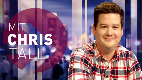 Comedian Chris Tall im strassen stars Studio