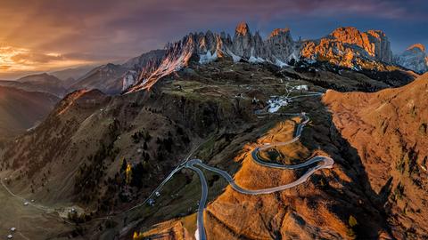 Berglandschaft im italienischen Trentino