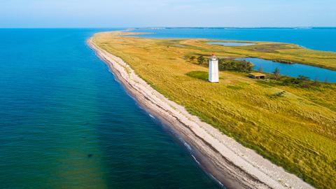 Blick auf Lollands Küste 