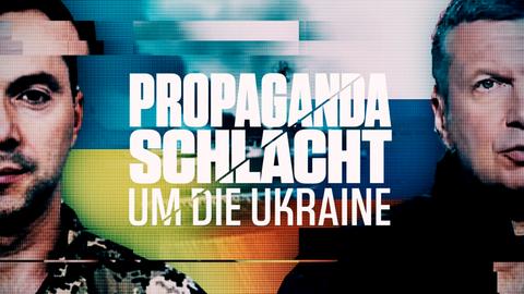 Wladimir Solowjow (r.) und Oleksij Arestowytsch – Kontrahenten in der Propagandaschlacht um die Ukraine.