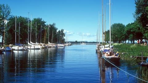 Bild vom Götakanal in Schweden