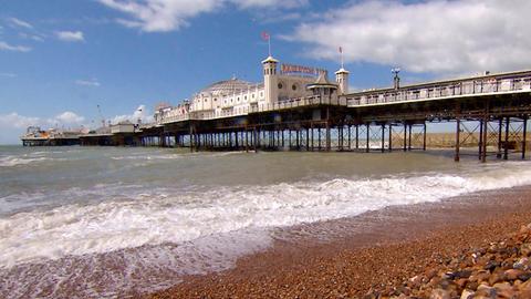 Der Brighton Pier.