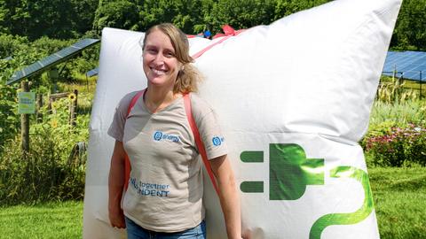 Biogas aus dem eigenen Garten - eine mögliche Lösung: der Biogasrucksack.