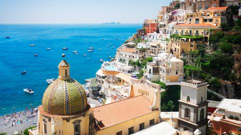 Ferragosto an der Amalfi-Küste.