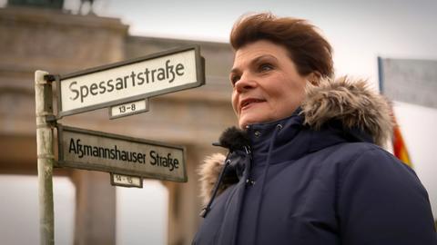 Gayle Tufts in Berlin auf den Spuren der Hessen