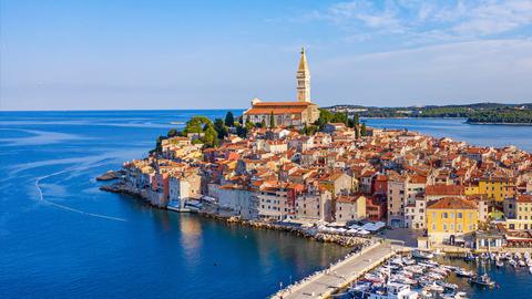 Rovinj, im Süden Istriens