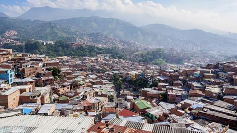 Blick auf Medellin