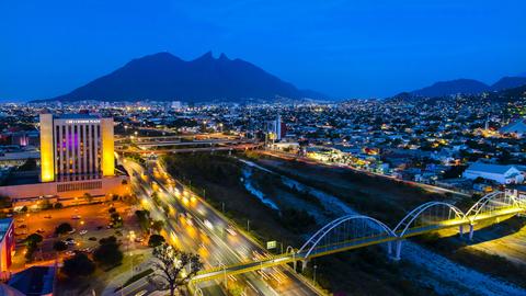 Blick auf Monterrey.